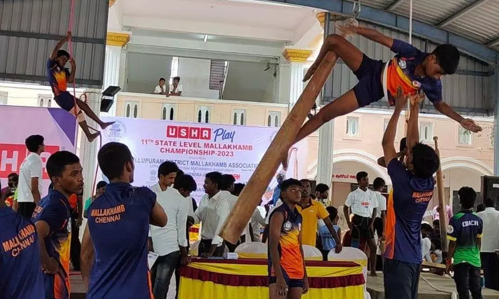 மாநில அளவிலான மல்லர்கம்ப போட்டி மாநில அளவிலான மல்லர்கம்ப போட்டி