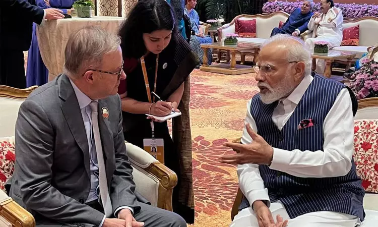 பிரதமர் மோடியுடன் ஆஸ்திரேலிய பிரதமர் அந்தோனி... ... டெல்லியில் நடைபெற்ற ஜி20 உச்சிமாநாடு நிறைவு -  லைவ் அப்டேட்ஸ்