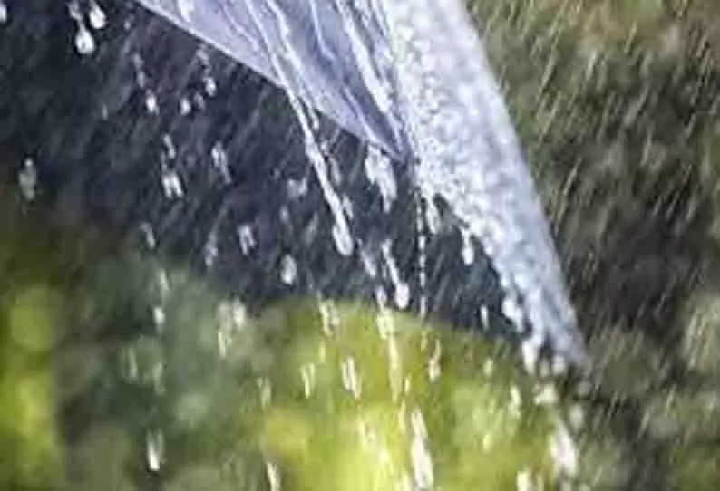 மேலூர் பகுதிகளில் கனமழை