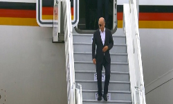 ஜெர்மனி அதிபர் டெல்லி வருகை...! ஜெர்மனி அதிபர் டெல்லி வருகை...!