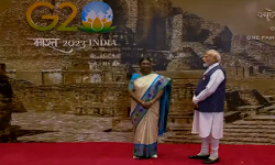 ஜி-20 இரவு விருந்து; பாரத் மண்டபத்திற்கு ஜனாதிபதி முர்மு வருகை