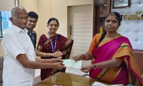 ரத்த பரிசோதனை கருவி வாங்க நிதி உதவி