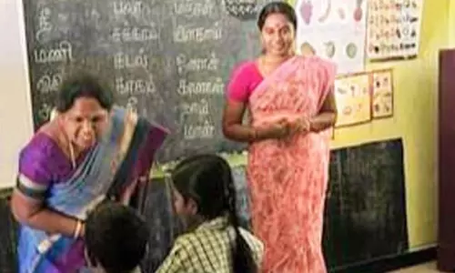 உண்டு உறைவிட பள்ளியில் அமைச்சர் கயல்விழி ஆய்வு