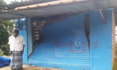 காட்டு யானை அட்டகாசம்