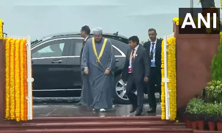 ஓமன் துணை பிரதமர் வருகை