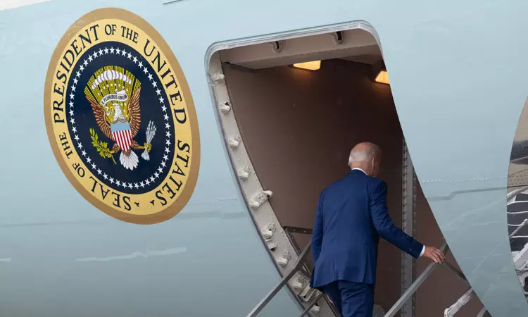 ஜி20 மாநாட்டை நிறைவு செய்த அமெரிக்க அதிபர் ஜோ பைடன் வியட்நாம் புறப்பட்டார்...! ஜி20 மாநாட்டை நிறைவு செய்த அமெரிக்க அதிபர் ஜோ பைடன் வியட்நாம் புறப்பட்டார்...!