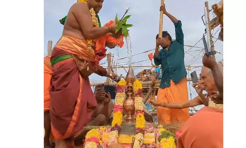 ஏ.மழவராயனூரில்ஆட்கொண்டேஸ்வரர் கோவில் கும்பாபிஷேகம் :ஏராளமான பக்தர்கள் சாமி தரிசனம் செய்தனர்