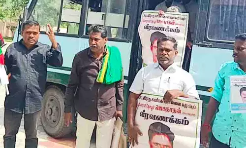 வீரவணக்கம் செலுத்த ஊர்வலமாக வந்தவர்கள் கைது வீரவணக்கம் செலுத்த ஊர்வலமாக வந்தவர்கள் கைது