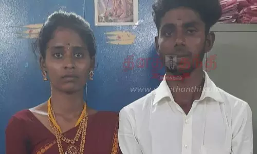 ஆத்தூர் போலீஸ் நிலையத்தில் பாதுகாப்பு கேட்டு காதல் ஜோடி தஞ்சம்