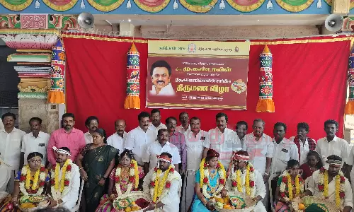 6 ஜோடிகளுக்கு இலவச திருமணம்