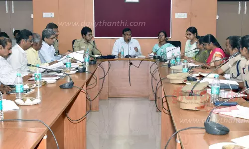 விநாயகர் சதுர்த்தி விழா முன்னேற்பாடு குறித்து கலெக்டர் ஆலோசனை