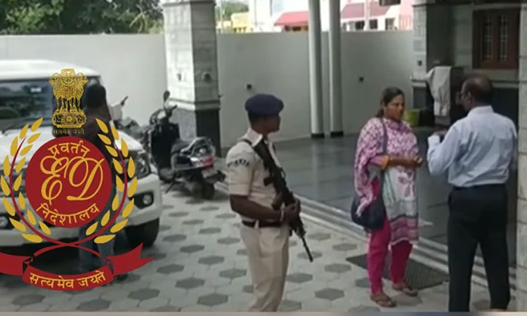 தமிழகத்தின் பல்வேறு இடங்களில் அமலாக்கத்துறை சோதனை..!