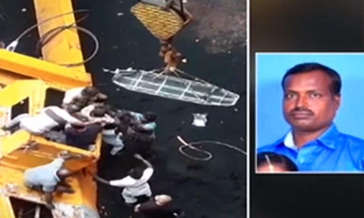 தூத்துக்குடி: கப்பலில் கிரேன் விழுந்து ஒருவர் பலி