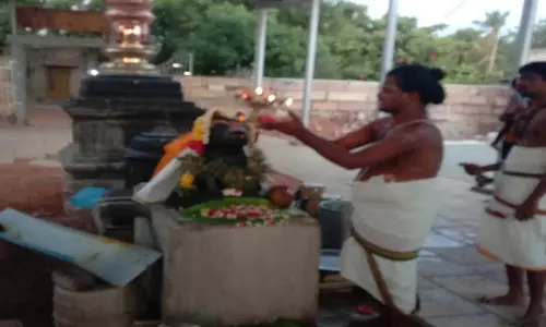 நங்கைமொழி காளத்தீஸ்வரர் கோவிலில் பிரதோஷ விழா