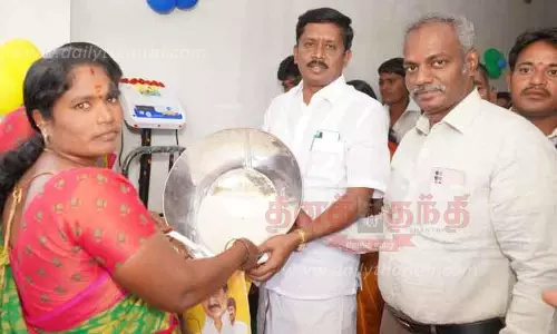 பயோமெட்ரிக் முறையில் வழங்குவதில் திருப்பத்தூர் முதலிடம்