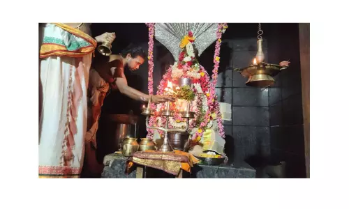 கோத்தகிரி சக்தி மலை சிவன் கோவிலில் பிரதோஷ பூஜை