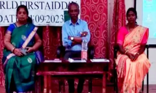 திருச்செந்தூர் பத்மஸ்ரீ டாக்டர் சிவந்தி ஆதித்தனார்நர்சிங் கல்லூரியில் உலக முதலுதவி தினம் திருச்செந்தூர் பத்மஸ்ரீ டாக்டர் சிவந்தி ஆதித்தனார்நர்சிங் கல்லூரியில் உலக முதலுதவி தினம்