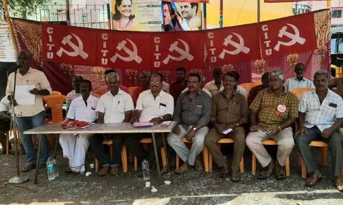 கள்ளக்குறிச்சியில்சி.ஐ.டி.யு. வாயிற் கூட்டம்