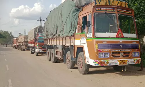 பள்ளி, கல்லூரி நேரங்களில் கனரக வாகனங்கள் வர தடை பள்ளி, கல்லூரி நேரங்களில் கனரக வாகனங்கள் வர தடை
