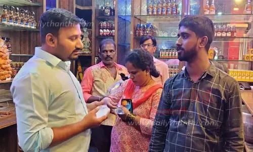 மதுபான விடுதிகள், உணவகங்களில் தாசில்தார் சோதனை மதுபான விடுதிகள், உணவகங்களில் தாசில்தார் சோதனை