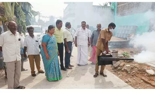 டெங்கு கொசு ஒழிப்பு பணி தீவிரம்