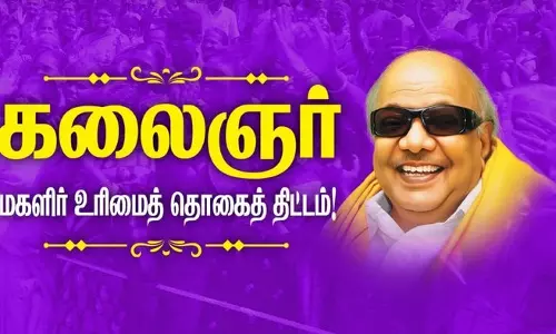 ரூ.1,000 மகளிர் உரிமைத்தொகை வழங்கும் திட்டம்: வங்கி கணக்கில் முன்கூட்டியே செலுத்தப்பட்டதால் பெண்கள் மகிழ்ச்சி ரூ.1,000 மகளிர் உரிமைத்தொகை வழங்கும் திட்டம்: வங்கி கணக்கில் முன்கூட்டியே செலுத்தப்பட்டதால் பெண்கள் மகிழ்ச்சி