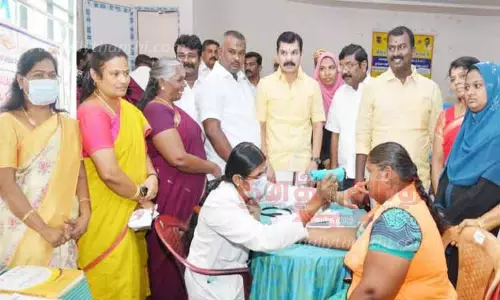 தூய்மை பணியாளர்களுக்கான சிறப்பு மருத்துவ முகாம்