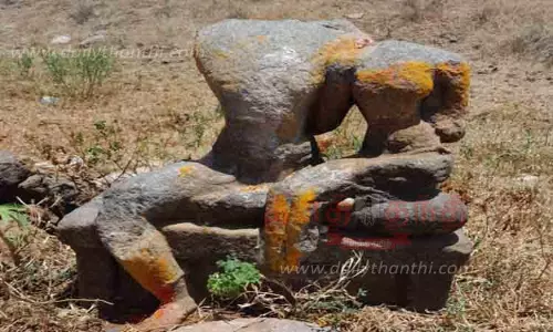 டி.கல்லுப்பட்டி அருகே 800 ஆண்டு பழமையான சிலைகள் கண்டெடுப்பு