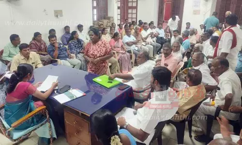 தண்ணீர் திருட்டு புகார் கொடுத்தால் வழக்குப்பதிவு செய்யாமல் அலைக்கழிப்பு