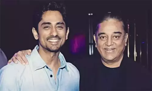 சினிமாவை நற்திசை நோக்கி நகர்த்தும் கலைஞர்களில் ஒருவர் சித்தார்த் -கமல்ஹாசன் சினிமாவை நற்திசை நோக்கி நகர்த்தும் கலைஞர்களில் ஒருவர் சித்தார்த் -கமல்ஹாசன்