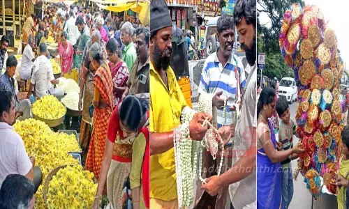 பூக்கள் விலை கிடுகிடு உயர்வு