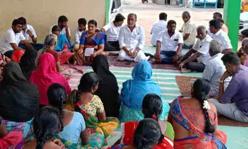 அரவக்குறிச்சி பேரூராட்சியில் பகுதி சபா கூட்டம்