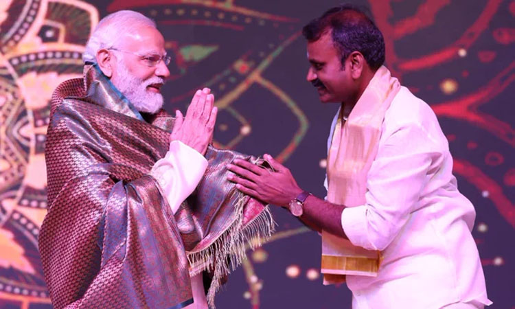 பிரதமர் மோடி பிறந்த நாள்: மத்திய இணை மந்திரி எல்.முருகன் வாழ்த்து