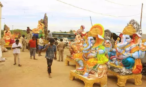 நெல்லை மாநகரில் 76 இடங்களில் சிலைகள் வைக்க அனுமதி