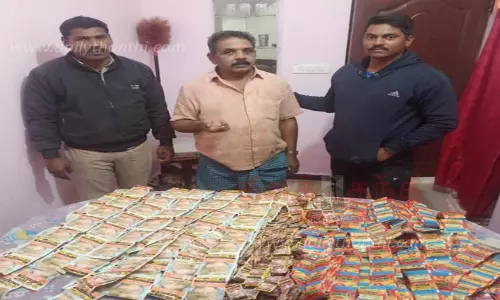 புகையிலை பொருட்கள் விற்றவர் கைது