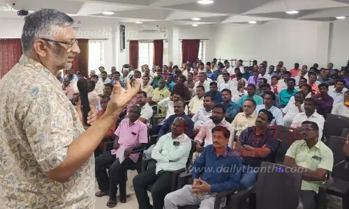 தர்மபுரியில்அரசு பள்ளி ஆசிரியர்களுடன் கலந்துரையாடல் கூட்டம்