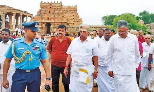 உலக அதிசய பட்டியலில் தஞ்சை பெரியகோவிலை சேர்க்க பரிந்துரை செய்வேன் - நாகாலாந்து கவர்னர் இல.கணேசன்