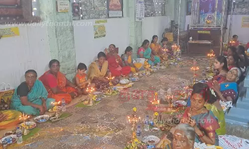 108 திருவிளக்கு பூஜை