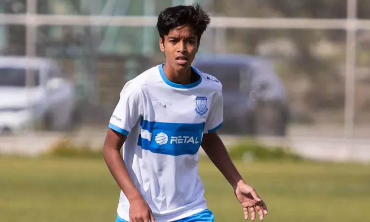 ஐரோப்பிய கால்பந்து கிளப் அணிக்காக கோல் அடித்த முதல் இந்தியர்..!!