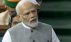 நாடாளுமன்றத்தில் பிரதமர் மோடி உரை நாடாளுமன்றத்தில் பிரதமர் மோடி உரை