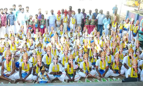 நாடார் உறவின்முறை வித்யாலயா பள்ளியில்விநாயகர் சதுர்த்தி விழா