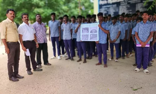 ஓசோன் குறித்து மாணவர்களுக்கு விழிப்புணர்வு