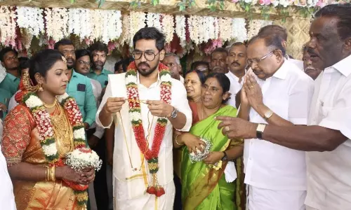 அரிமளம் ஒன்றிய குழு தலைவர் இல்ல திருமணம்