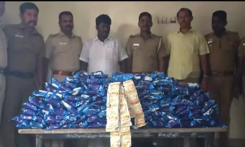 160 கிலோ குட்கா பொருட்கள் பறிமுதல்