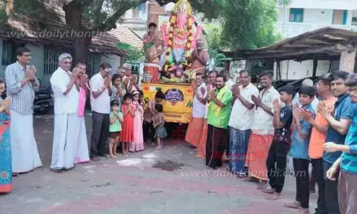 புறநகரில் 413 இடங்களில் விநாயகர் சிலை வைத்து வழிபாடு- பாதுகாப்பு பணியில் 750 போலீசார்