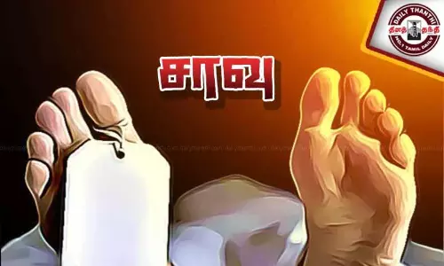 தூக்குப் போடுவது போல் நடித்த மெக்கானிக் கயிறு இறுகி சாவு