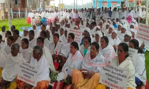 19-வது நாளாக விவசாயிகள் உண்ணாவிரத போராட்டம்