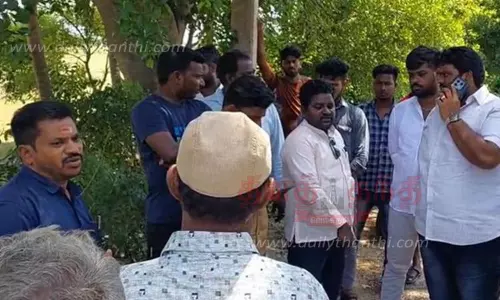 குடிநீருக்காக ஆழ்துளை கிணறு அமைக்க எதிர்ப்பு