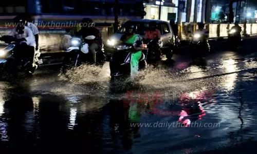 நெல்லையில் இடி-மின்னலுடன் மழை