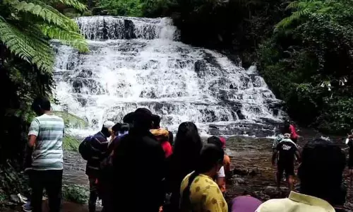 கொடைக்கானல் அருவிகளில் நீர்வரத்து அதிகரிப்பு